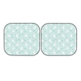 thumbnail image 7 of Goofa Playing Rabbit Pattern 2 Piece Car Windshield Sun Shade Foldable | Front Windshield Shade for Sun, Heat and UV Rays | Sunshade for Car Front Window-Medium, 7 of 7
