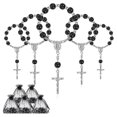 thumbnail image 1 of 30pcs Baptism Favors Black Mini Rosary First Communion Favors Catholic Baptism Rosary For Gift Banmo, 1 of 4