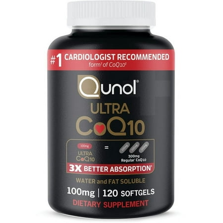 UPC 898440001165 product image for Qunol Ultra CoQ10 100 mg Softgels  120 Ct | upcitemdb.com