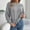 Gray, variant on Dgankt Fall Sweaters for Women Fashion Loose Solid Color Long Sleeve Round Neck Sweater,Size S-XL