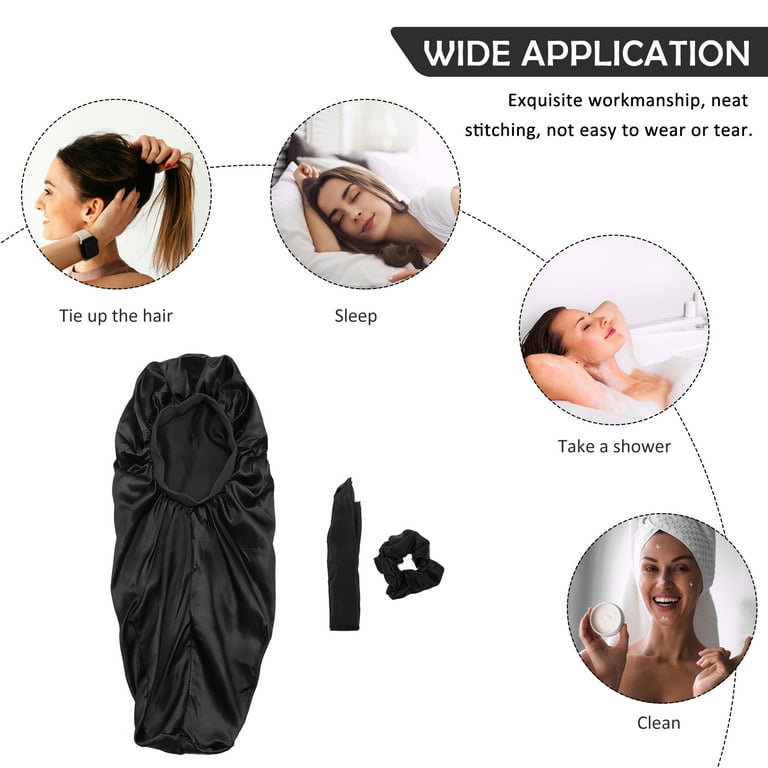 Wet Hair How To Use A Hair Bonnet Wet Hair Bonnet Wet Hair Bonnet