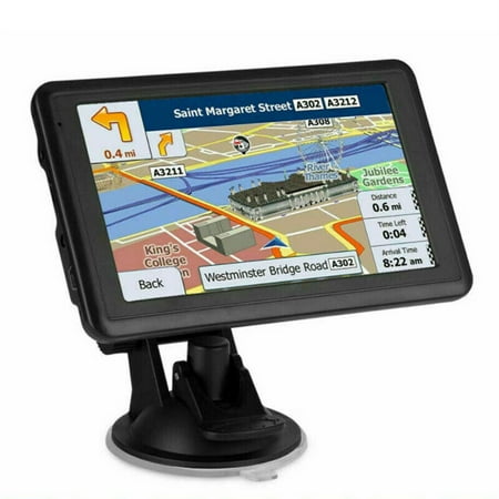 NEW Car GPS Navigator 5-inch HGV Portable GPS Navigation USA+Canada Map