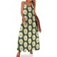 thumbnail image 1 of Primer plano de una hermosa flor de margarita amarilla y blanca salvaje Vestido sin mangas Vestido mujer vestido largo vestidos de mujer para mujer, 1 of 7