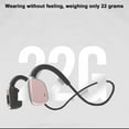 thumbnail image 5 of Bone Conduction Headphones Bluetooth 5.3, Open Ear Headphones Wireless Bluetooth with 8 Hours Playtime Long Battery Life,IPX5 Waterproof Sports Headphones for Running, 5 of 6