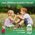 thumbnail image 6 of (2 pack) Children's Allergy Medicine, Sugar Free Grape Flavor, Cetirizine Kids Antihistamine Oral Solution Syrup for Indoor & Outdoor Allergy Relief, 24-Hour Symptom Relief, 4 fl oz, 6 of 9