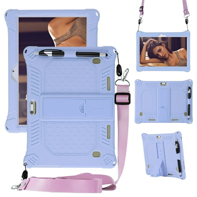 TIMIFIS Étui Universel Antichoc en Silicone pour 10 10,1 Pouces Android Tablet PC Cadeau
