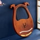 thumbnail image 3 of Arpa de Lira C clave 16-cuerdas madera lira arpa resonancia caja instrumento de cuerda con llave de afinación 3pcs selecciones pegatina Extra conjunto de cuerdas TOMSHOO Arpa de Lira, 3 of 6