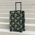 thumbnail image 5 of Uemuo Colorful Turtles Printed Washable Luggage Cover - Fashion Suitcase Protector Fits 18-32 Inch Luggage -Medium, 5 of 9