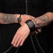 Alchemy Gothic Sleep Token Corded Wrist Strap Bracelet