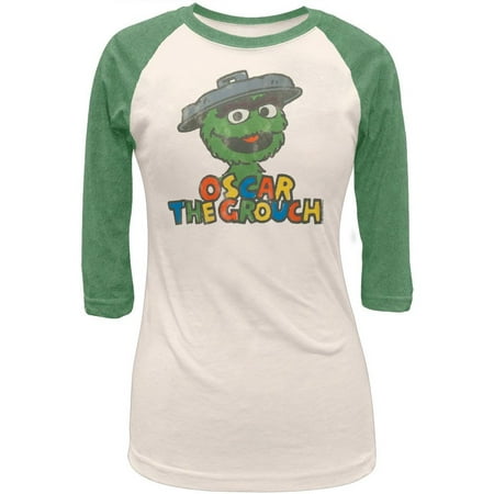 - Sesame Street - Oscar Juniors Raglan