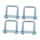 thumbnail image 4 of 4 soportes de perno en U de metal resistentes para veleros, camiones y remolques 794 x 105 centímetros, 4 of 8
