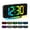 WA127, variant on Alarm Clock, AMIR Digital Alarm Clock 5.8-inch RGB LED Clock with DST Automatic Daylight Saving Time Snooze Calendar Volume Brightness Adjustable Clock for Kids Bedroom Gift