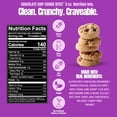 thumbnail image 2 of Every Body Eat Crunchy Cookie Bites, Chocolate Chip - Gluten Free, Dairy Free, Vegan, Seed Oil Free, Allergy Friendly (5 Ounce Pack of 3), 2 of 7