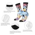 thumbnail image 3 of Netaao Bluey for Socks for Men and Women Non-Slip Middle Tube Socks Casual Crew Socks, 3 of 6