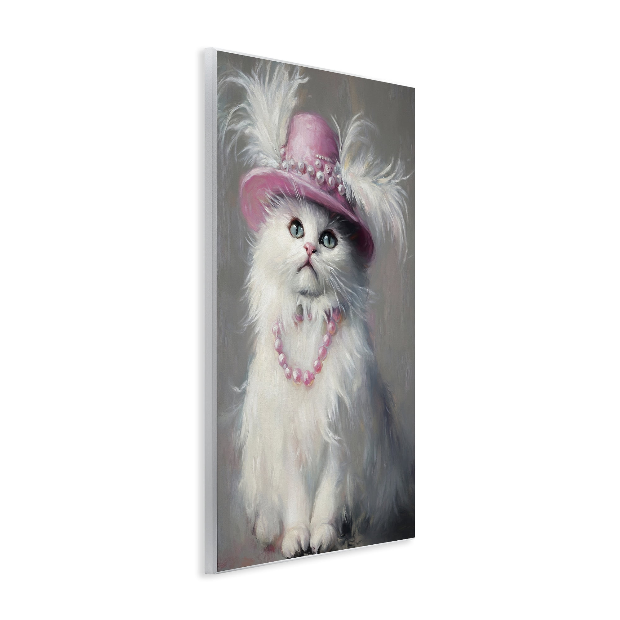 Stupell Industries Beautiful Brigitte Cat Wall Plaque Art, design by Tina LeCour
