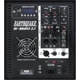 thumbnail image 3 of Earthquake Sound DJ-Quake (Ver 2) 12-inch 1200-Watt Subwoofer with Built-in Amplifier, USB/SD, and Bluetooth, 3 of 7