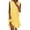 Yellow 260610#2, variant on YuXingFu Womens Cotton Dresses Casual Mid-Length Crew Neck Plus Size Womens Dress Sleeveless Seersucker Casual Summer Light Blue S