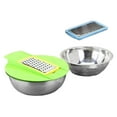 thumbnail image 4 of Colador con recipiente para mezclar, colador de alimentos, tazón, arroz, cesta para lavar frutas y verduras, utensilio de cocina para verduras, zanaho, 4 of 9