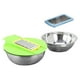 thumbnail image 4 of Colador con tazón para mezclar, colador de alimentos, de arroz, con ralladores, herramienta de cocina para granos, pasta, papas y pepinos., 4 of 9