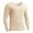 Beige, variant on JTieacloth Sleep Shirt for Men Mens Winter Thermal Underwear Seamless Single Piece With Thickened AutumnClothing In The Autumn To Wear The Foundation Of The Bottom Cold Cotton Sweater Beige