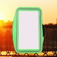 thumbnail image 6 of FRCOLOR 1Pcs Cell Phone Armband in Green Neoprene for Outdoor Sports 17.0x9.0x0.5in, 6 of 8