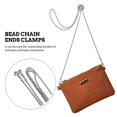 thumbnail image 4 of 40pcs Bag Iron Ball Chain Connector Clasps Fits Luggage Beaded Ball Chain Clips, 4 of 4