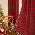 thumbnail image 6 of Gqtwoy Christmas Classic Furs Ball Curtain, Blackout Curtain, Holiday Decoration, Semi-Sheer Fabric for Living Room, Versatile Use for Home Decor, 6 of 6