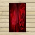thumbnail image 1 of Toalla de Mano ABPHQTO San Valentín Corazones Rosas Rojas 40x70 cm, 1 of 1