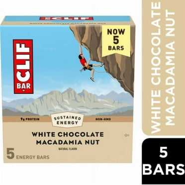 2X - Clif Bar White Chocolate Macadamia Nut Energy Bars