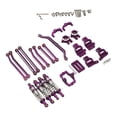 thumbnail image 2 of Conjunto de accesorios de modificación DIY, piezas resistentes de aleación de aluminio para modelo de coche RC a escala 8560 1/18, vehículo de Hobby Violeta, 2 of 8