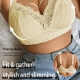 thumbnail image 6 of Jamsmile Women Push Up Bras Soft Seamless Solid Color Everyday Wear Full Coverage Comfort No Underwire Sleep Padded Bras, 6 of 8