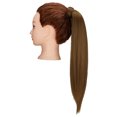 thumbnail image 2 of SAYFUT Long Straight Clip in Ponytail Extension,20/28 Inch Wrap Around Drawstring Pony Tail Hair Extension Synthetic Hairpiece Hair Piece for Women (1B#140-160g), 2 of 8
