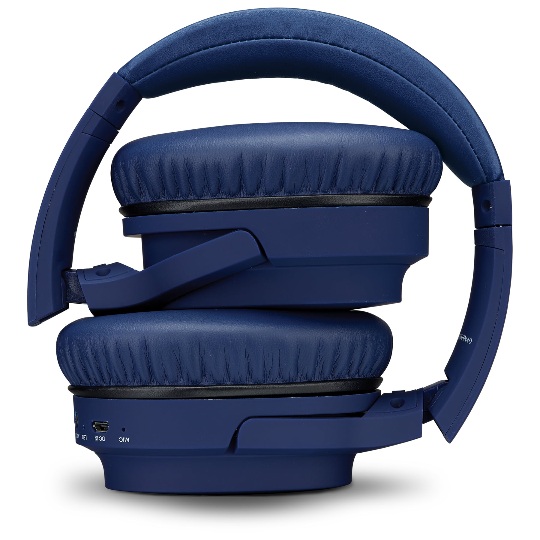 iLive Bluetooth Over Ear Headphones Noise Cancellation Indigo