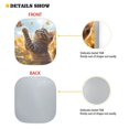 thumbnail image 4 of Binienty Cute Cat 2 PCS Car Windshield Sun Shade Foldable Sunshade Universal Vehicle Accessories Auto Sun Heat and UV Rays Blocker Keep Your Vehicle Cool 28.5 x 25.5 inches, 4 of 6