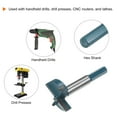 thumbnail image 6 of Uxcell Forstner Drill Bit 42mm (1-21/32") Carbide Wood Hinge Hole Opener Hex Shank, 6 of 6