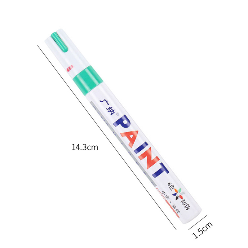 Colorful Paint Marker 12Pack Waterbased Paint Pen Soft Tip Brush