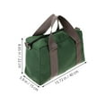 thumbnail image 2 of RENACLIPY Bolsa Para Herramientas De Lona Verde Duradera Para Almacenamiento Y Transporte Fácil, 2 of 7