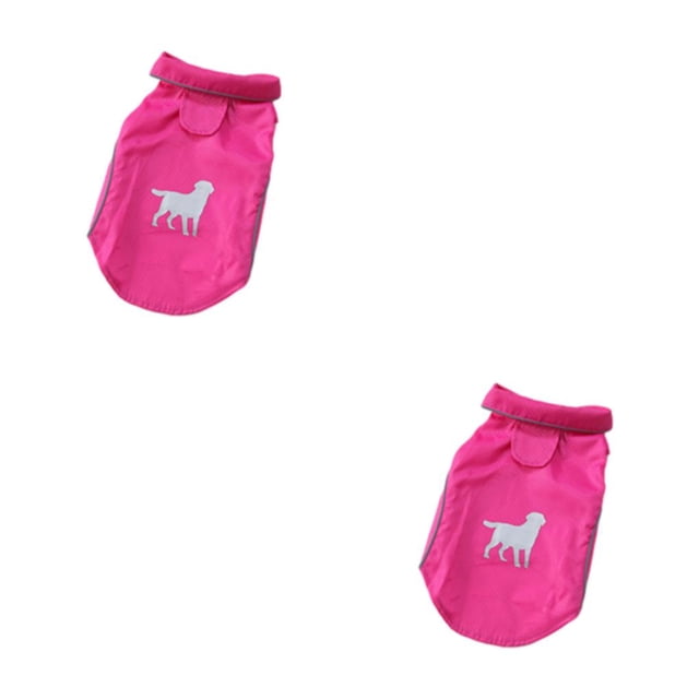 Methold Chubasquero cómodo para perros, fácil de limpiar, revestimiento impermeable elegante, impermeables para perros Type7 NO7
