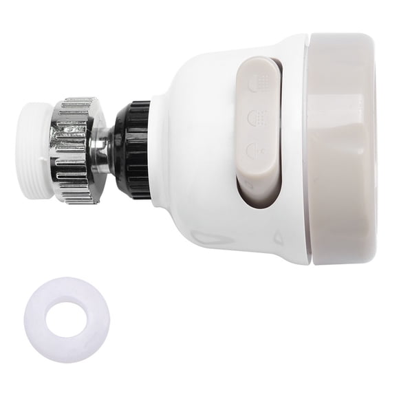 Aiggend Filtre à Eau pour Robinet de Cuisine Multi-Couches pour Salle de Bains Domestique Aérateur de Robinet Rotatif Universel à 360 °, Accessoire d'extension de Robinet avec 3 Ajustements de Mode