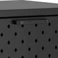 thumbnail image 5 of vidaXL Console Table Anthracite 72x35x75 cm Steel, 5 of 5