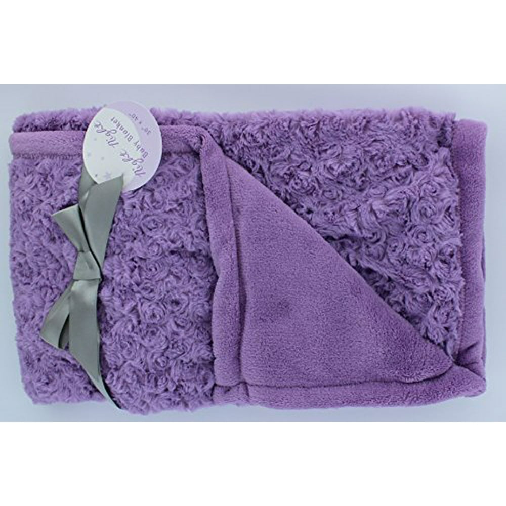 Night Night Baby Blanket (Light Purple/ Light Purple)