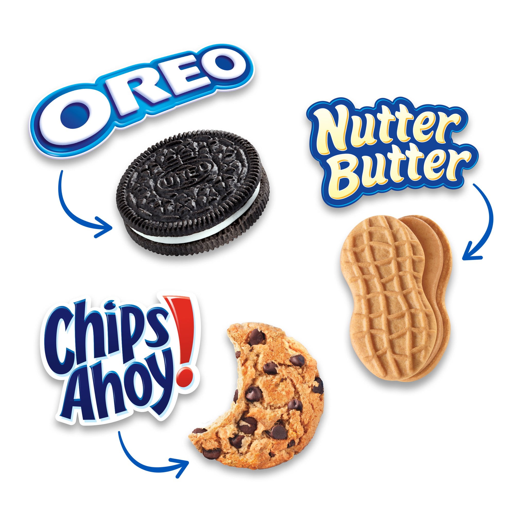 Nabisco Classic Mix Cookies & Crackers Variety Pack, (40 Pack/1 Ounce)