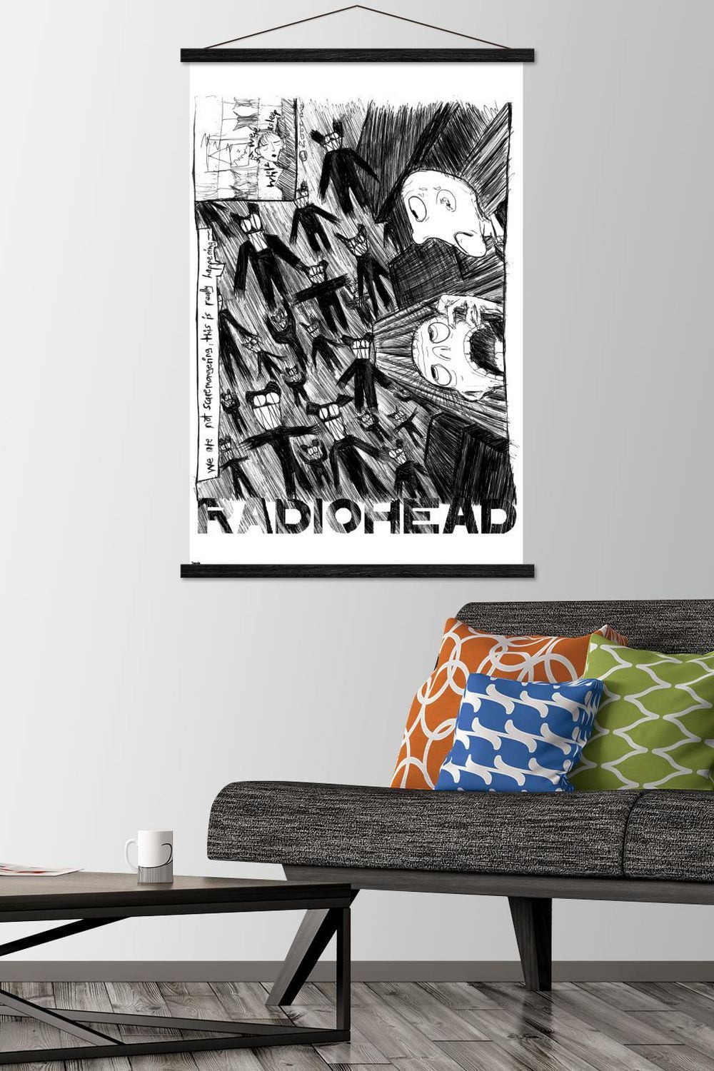 Radiohead - Scribble Wall Poster