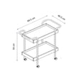 thumbnail image 2 of Carro Auxiliar Bertolini 1284 Legno Negro, 2 of 2