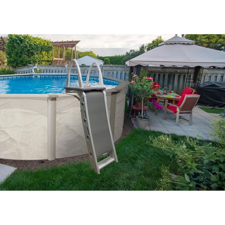 7200 Roll-Guard A-Frame Safety Ladder | Leslie's Pool Supplies