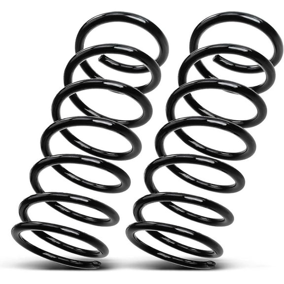 A-Premium 2Pcs Rear Suspension Coil Spring Set Compatible with Subaru Impreza 2008 2009 2010 2011 2.5L, Driver and Passenger Side, Replace# 20380FG050, 20380FG260