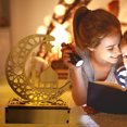 thumbnail image 5 of Adorno De Luz Nocturna Ramadan LED Lámpara de dormitorio Creative Chic Moon Star Decor Lightings para Eid Al Fitr, 5 of 5