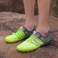 thumbnail image 2 of Barefoot Shoes Womens Men,Unisex Barefoot Water Shoes Breathable, Anti- Hiking Footwear for Athletic Wide Toe Shoe Footwear for Hiking, Walking, Running, Yoga, and Water Sports(Green/44), 2 of 8