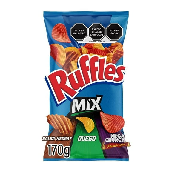 Papas fritas Ruffles mix 170 g
