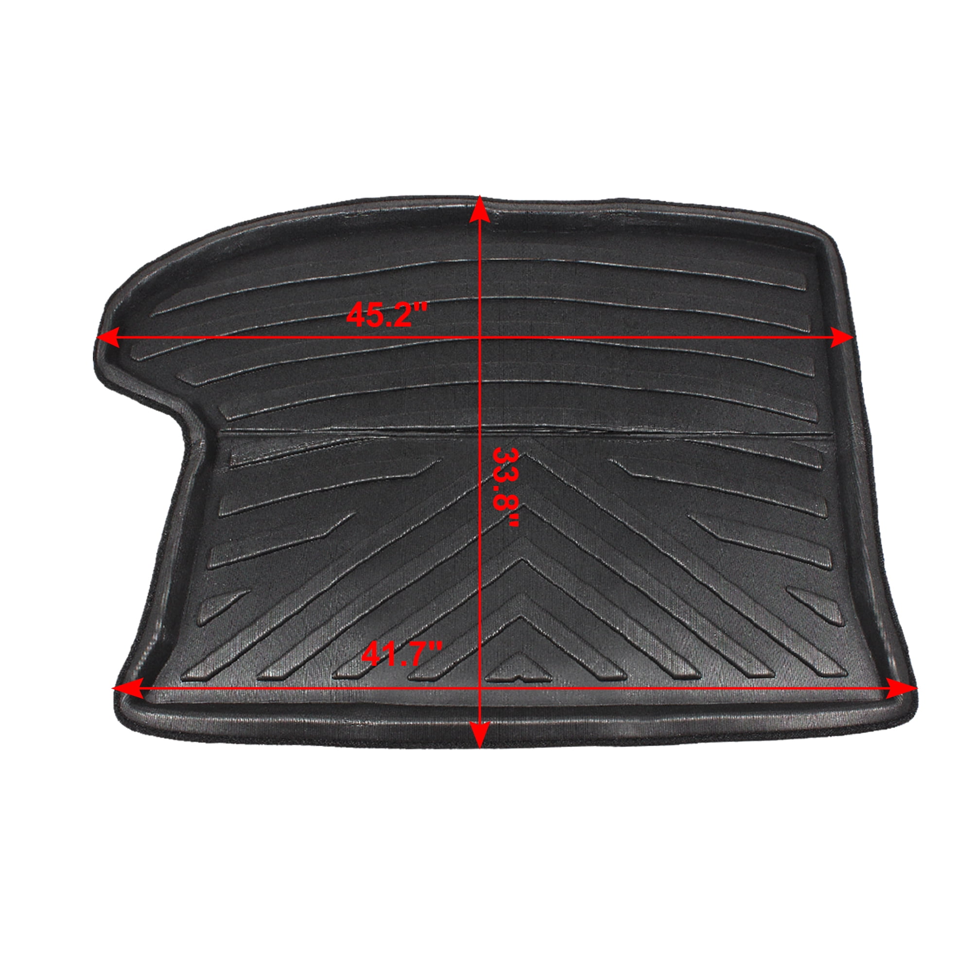 Unique Bargains Car Rear Trunk Tray Liner Cargo Floor Mat for Jeep Compass Plastic